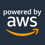 Logo Amazon Web Services (AWS) : une représentation de l'emblème orange et blanc avec les lettres 'AWS', qui est l'une des plates-formes de cloud computing les plus populaires offrant une large gamme de services pour l'hébergement et la gestion d'applications.
